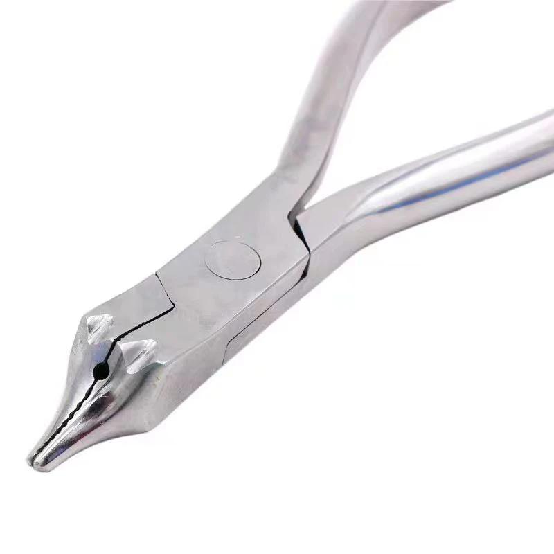 Dental Three Jaws Plier Bending Clasp Making Split Springs Cutting Steel Wire Medical Technical Forcep Orthodontic Dentist Tools