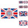 Wufudtp Charles Iii Flag Hintergrundtuch 90x150cm Outdoor Union Jack Flagge