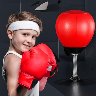 Desktop Punching Bag with Suction Cup Stress Relief Boxing Speed Ball Kids Adults Reaction Speed Training Boxing Bag Home Office Desk Toy