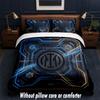 Borussia Dortmund Design Bed Bedding Set 1 Duvet Cover + 2 Pillowcases Soft Breathable Household Bed Linens
