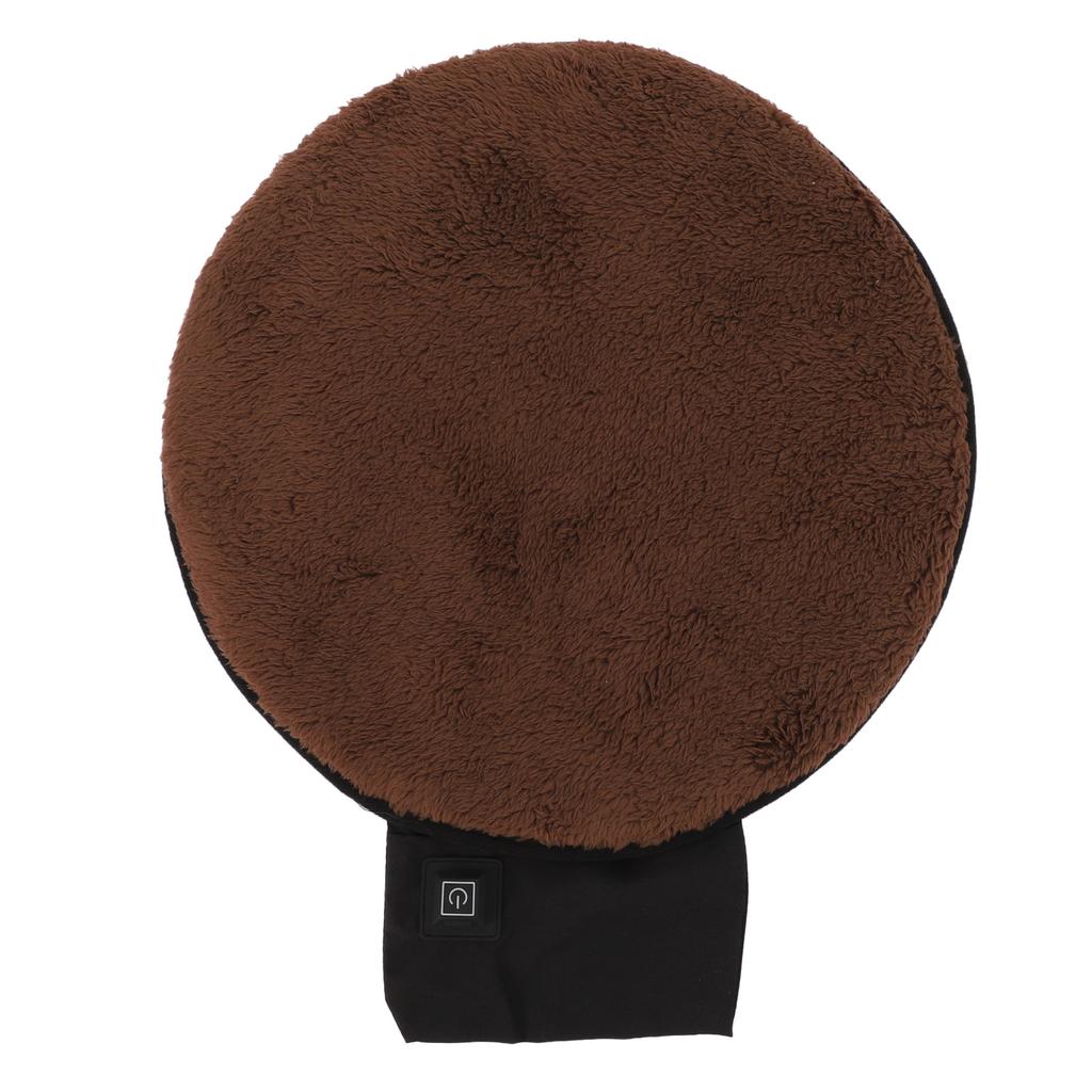 Pernă de Scaun Încălzită USB Pad de Încălzire Portabil pentru Stadion Sporturi în Aer Liber Birou Rotund