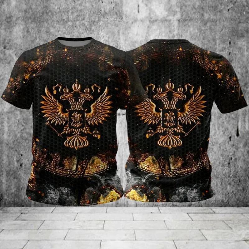 Shirt for Mens Print Short Sleeve Top 3D Casual Street Man's T-shirt Tee Shirt Men Vintage Clothing Shirt