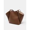 Women Casual Tote Handbag Large Capacity PU Leather Simple Tote Purse Solid Color Slouchy Tote Bag Female Shopping Bag