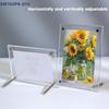 NEW 6-inch/7-inch/A4 Crystal Clear Acrylic Photo Frames For Postcards Photos Ticket Stubs And Displays
