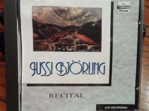 

CD BJORLING, JUSSI - Recital 27022 Non Japan Classical Used