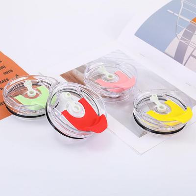 NEW High-end 1PC Multicolor 40Oz Replacement Lid Cup Tumbler Spill Travel Proof Quenc Y5M7