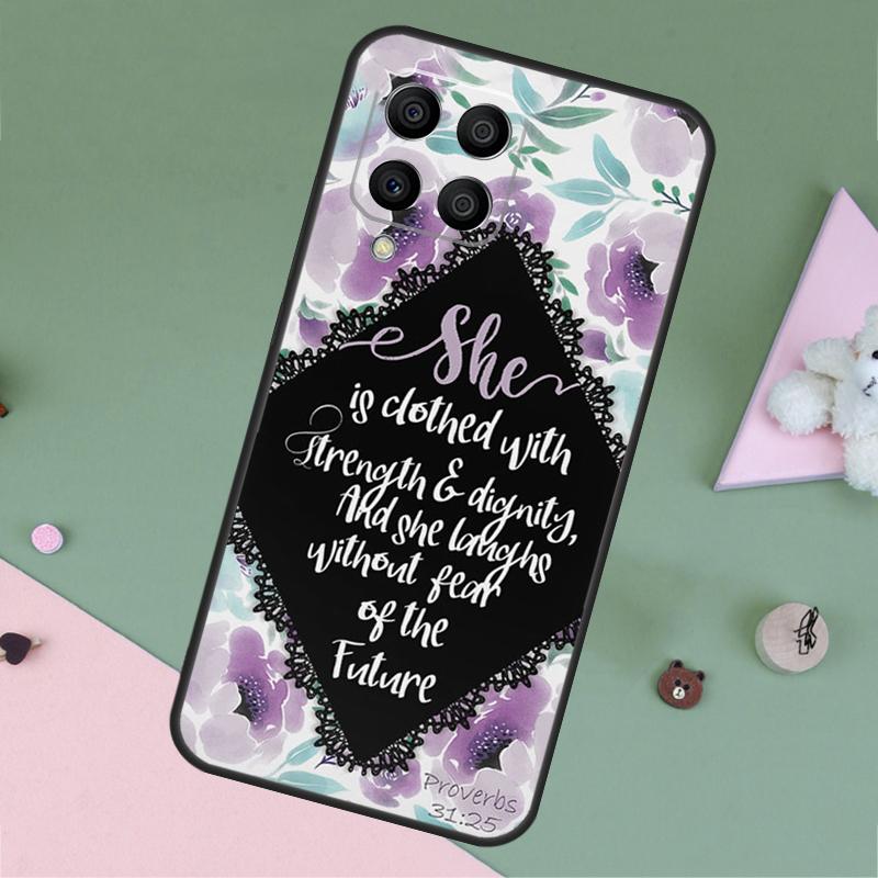 

Bible Verses Design For Samsung Galaxy M13 M33 M53 M16 M06 M12 M14 M15 M35 M55 M34 M54 M21 M31 M11 M32 M52 Case Samsung M14