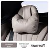 Mercedes Headrest & Lumbar Support Pillow for C/E/A/S Class, GLC260, GLE450, GLB.