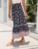Bohemian Rayon Lace Spliced Long Dress for Beach Vacations