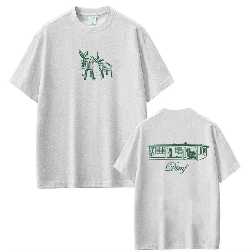 Rapper Bad Bunny Debi Tirar Mas Fotos DTMF T Shirts Men's Women Clothing Fashion Vintage Hip Hop Gothic Cotton Oversized T-shirts