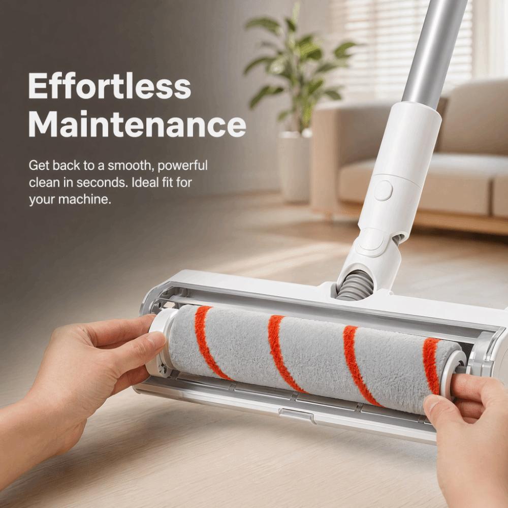 Hollow Shaft Vacuum Cleaner Brush Vacuum Brush Head for Xiaomi Dreame V8 V9 V10 Hair Removal