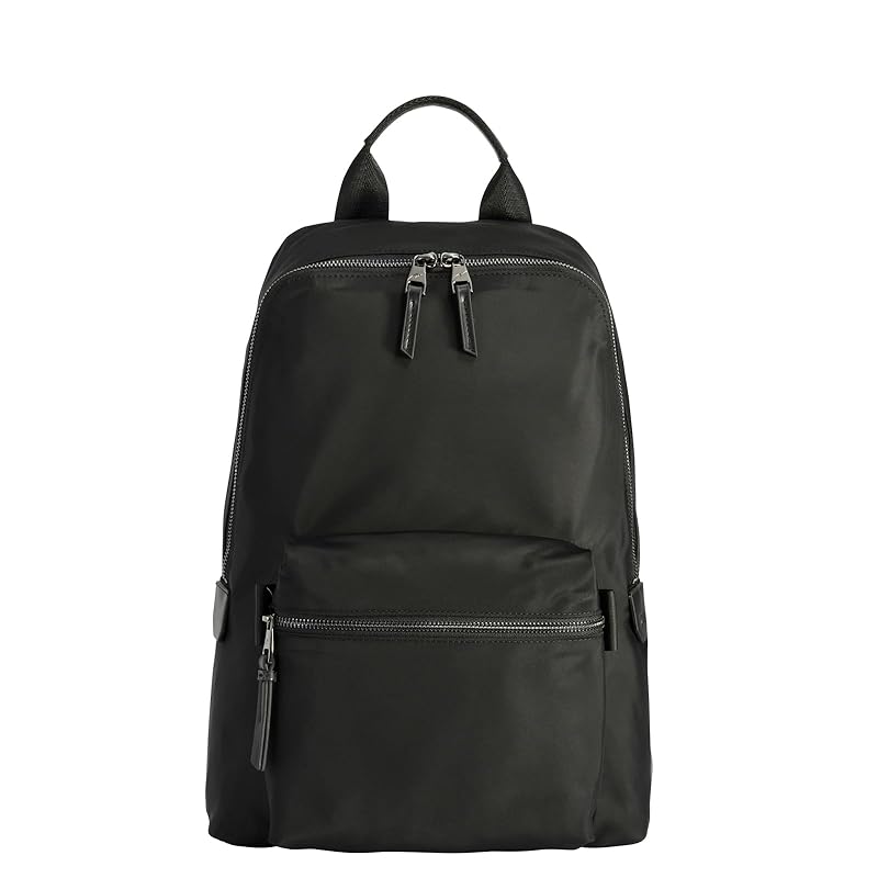 

[Double and day/night] rucksack Haun Beautiful commute Commuting to school business backpack 13.3 inch PC A4 file storage No.15572 ladies black