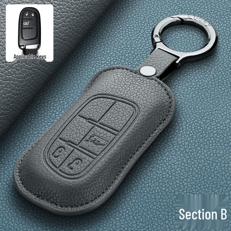Jeep Compass, Grand Commander, Cherokee, Renegade Key Cover and Buckle