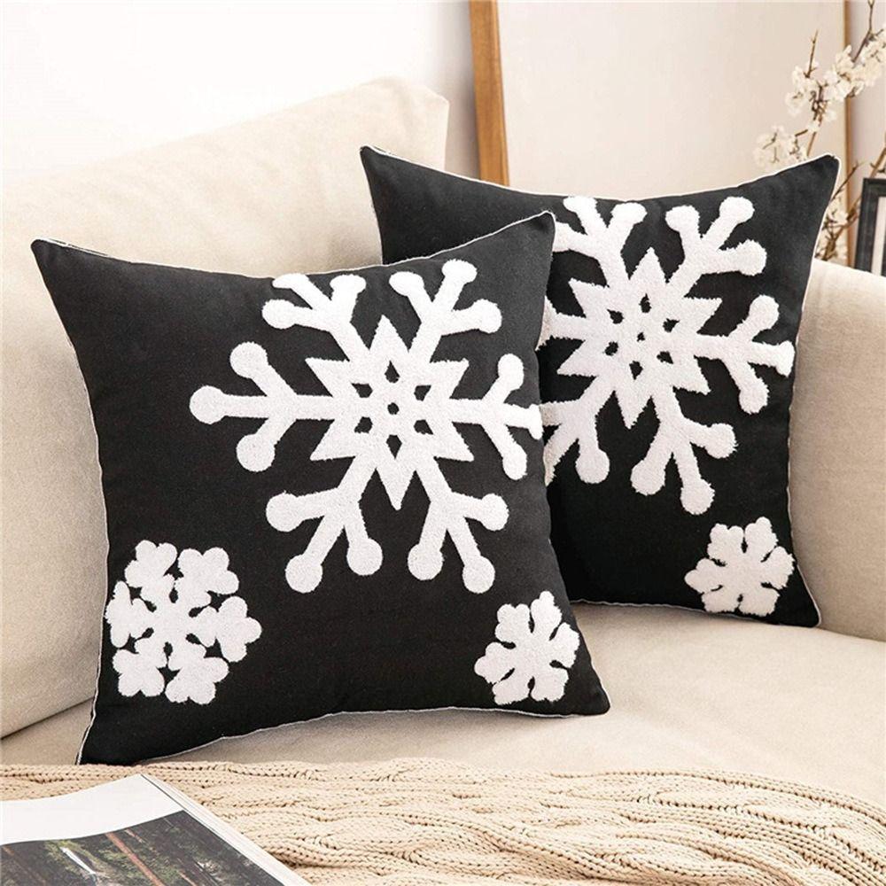 45x45cm Throw Pillow Cover Christmas Style Pillow Case Home Textile Pillow Shell  Sofa