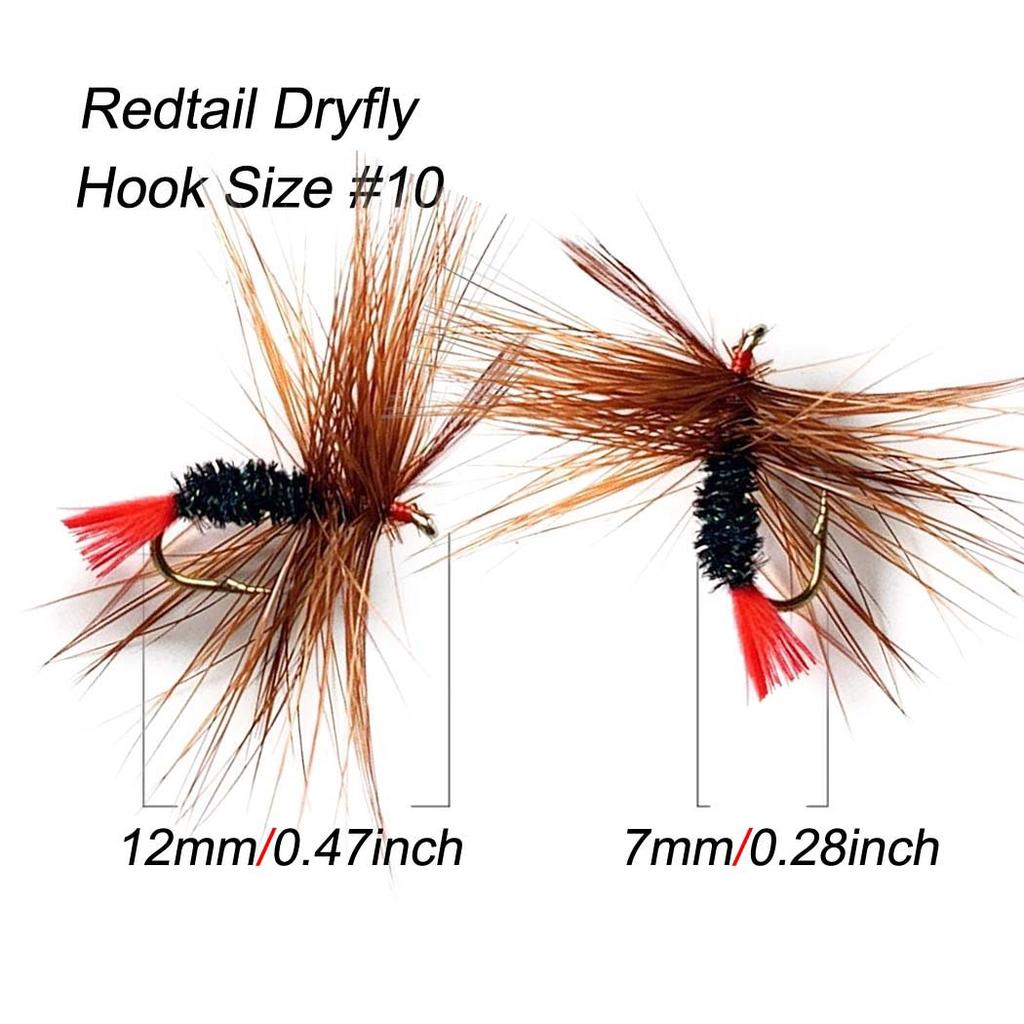 5-25 ks Umělá návnada na hmyz Návnada na srnčí vlasy Suché mušky Muškařské návnady na okouny Rybářské mušky