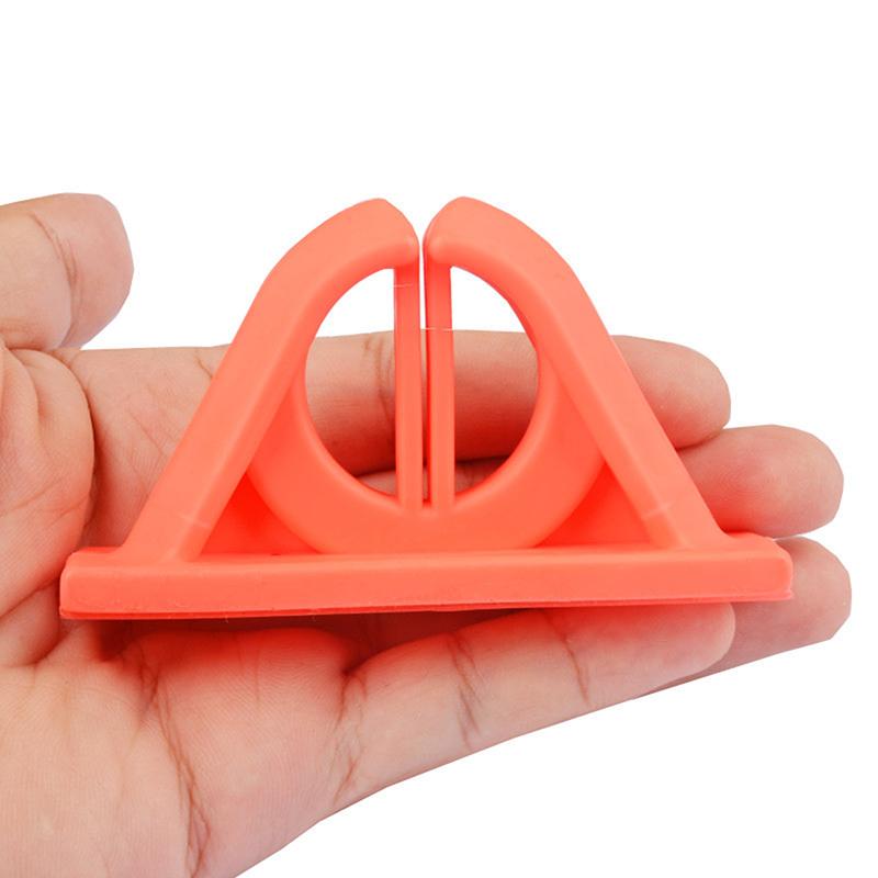 Fishing Rod Display Rack No Punch Vertical Silicone Bracket Fixing Rack Fishing Rod Collection Rack Fishing Tools Accessories