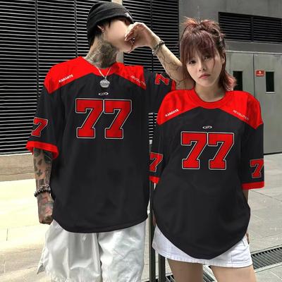 Fashionable Men's 3D Color Digital Printed Men's Couple Style Unisex Short Sleeved Loose Fit