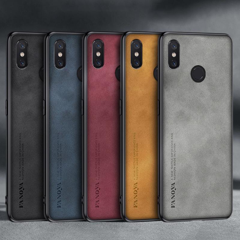 Luksusowe PU skórzane etui do Xiaomi Mi Mix 2S 3 2 S tylna pokrywa biznes matowy silikonowy futerał ochronny na telefon do Xiaomi Mix2S Mix3