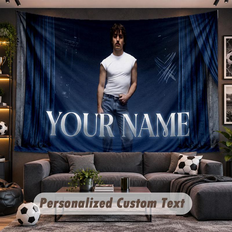 Wall Hanging Tapestry Custom NameBenson Boone Pattern Personalized Printed Fabric Wall Decor