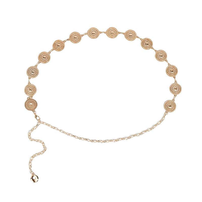 

Silver Retro Metal Waist Chain Belt Female Gothic Accessory Women s New Summer Versatile Match Skirts Jeans Waistband Trendy