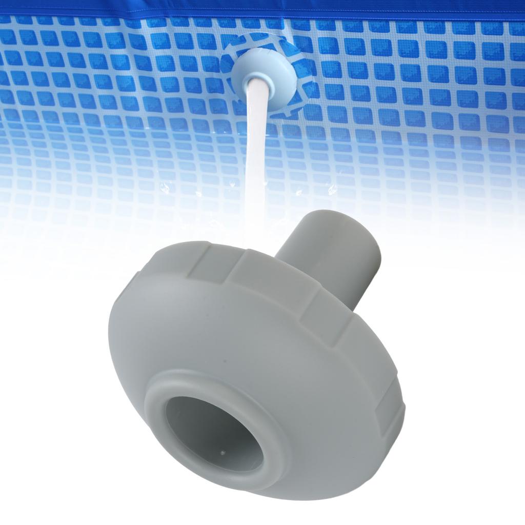 Schwimmbad Einlass Auslass Düse Sieb Anschluss Langlebiges PP Erhöhter Wasserdurchfluss Pool Wasserstrahldüsen