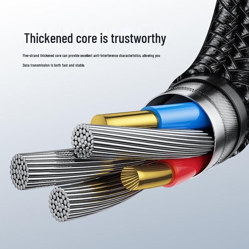120W Braided Fast Charging Cable for Apple 14 Pro/13/12/11/XR/8P/7/6