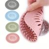 New Arrival Shower Drain Hair Collector And Kitchen Sink Strainer - Reusable Silicone Mesh Strainer With Suction Cup/Non-Design