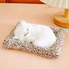 Christmas Home Fireplace Decoration Simulation Mini Cat Cloth Pad Creative Imitation Ornaments Children Birthday Gifts