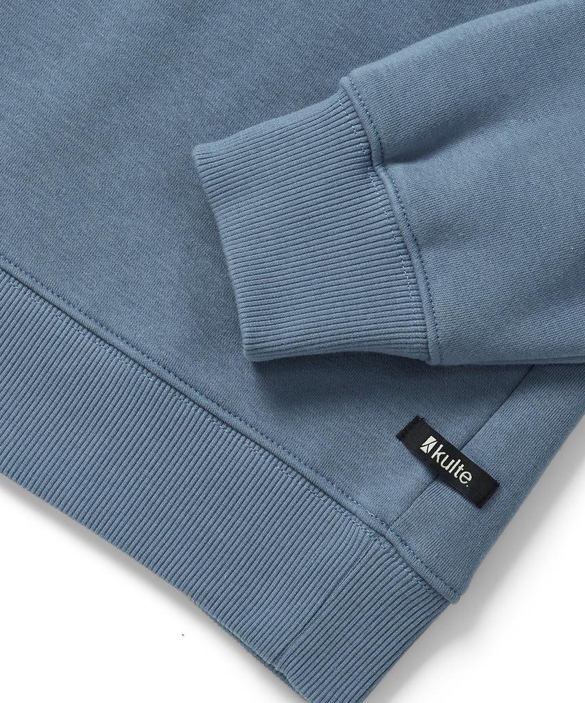 KULTE Twill Arch Logo Crewneck L.Blue