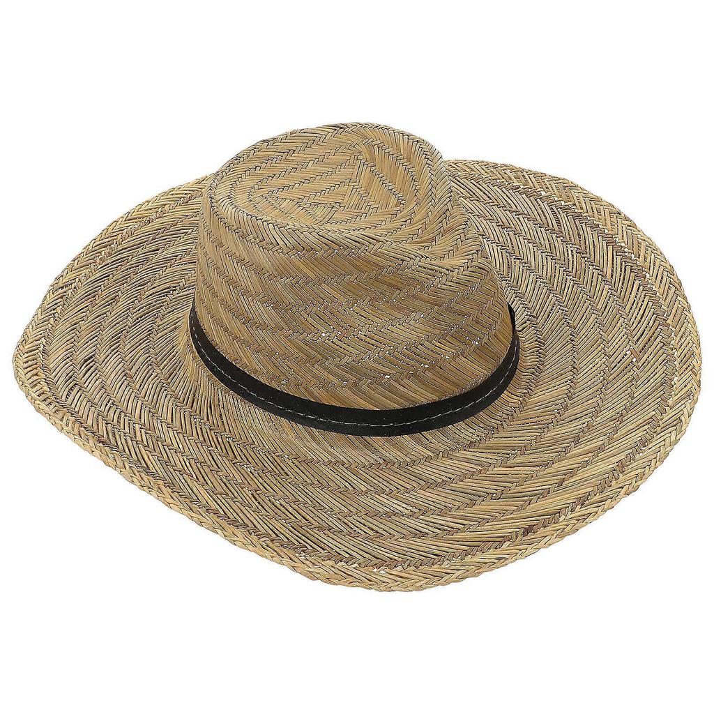 Strohhüte für Herren Sommerhut mit breiter Krempe Stil 1 Stück