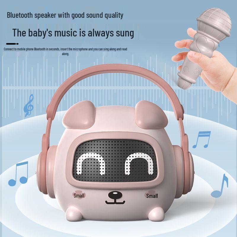 Multifunctional Early Education Bluetooth Speaker for Toddlers - Rechargeable and Safe for Babies