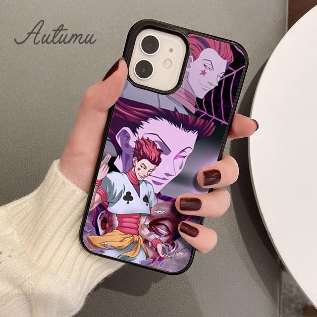 Fashion Hisoka Anime HUNTER×HUNTER Phone Case for iPhone 11 12 13 14 Pro Max Mini XR XS SE 2020 6S 7 8 Plus Galaxy S21 S22 Cover