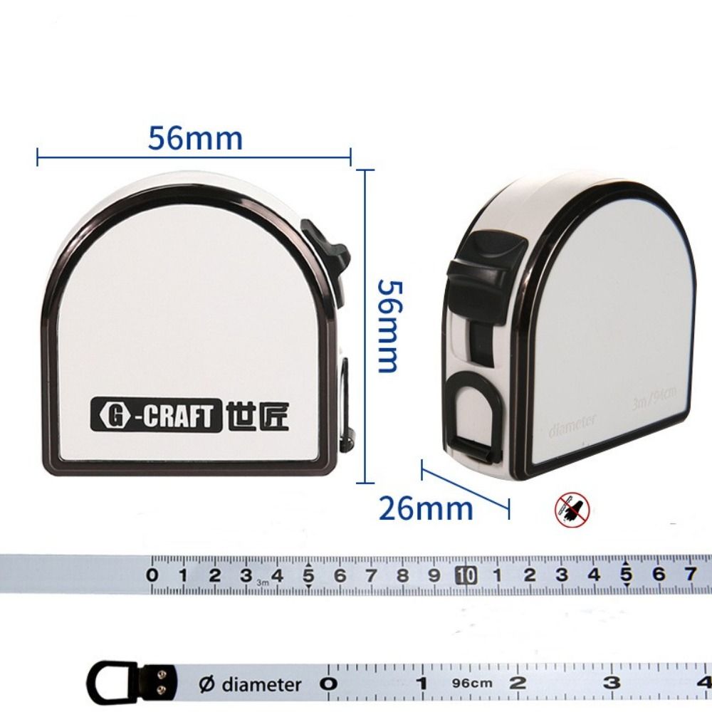 300cm Measuring Tape Measure Tool Steel Tape Multifunctional Ruler Tape  Tailor