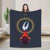 Hollow Knight Silksong Decken Warm Weich Lustig Plüsch Überwurfdecke Für Kinder Couch Sessel Sofa Bett Flanell Tagesdecke Bettbezug