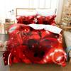 3D Print Anime Stolas Heluva Hazbin Hotels Bos Beding Set Double Twin King Soft with Soft Fabric Duvet Cover Pilowcase Young Boys Bedrom