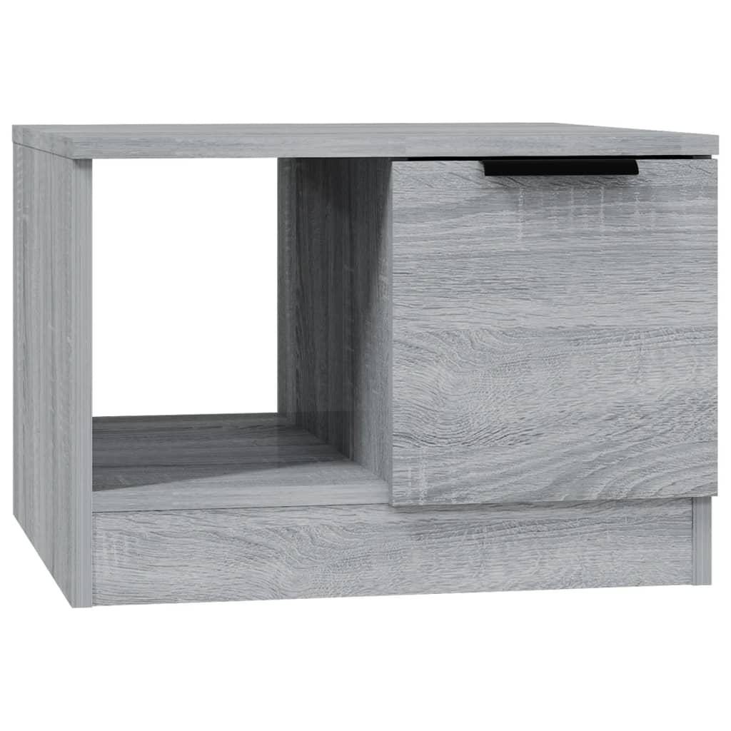  Coffee Table, Grey Sonoma Oak, 50x50x36 Cm