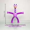 1Pcs Suction Cup Retractable Giraffe Toy With Versatile Shapes Glowing And Relaxing Fun And Stress Relieving Toy Gift
