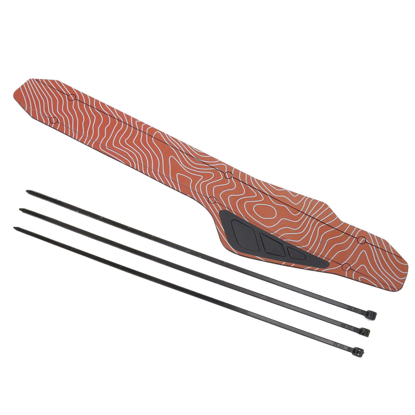 ENLEE Защита пера рамы велосипеда Защитная накладка для цепи рамы горного велосипеда Защитный чехол для велоспорта на открытом воздухеКрасный красный