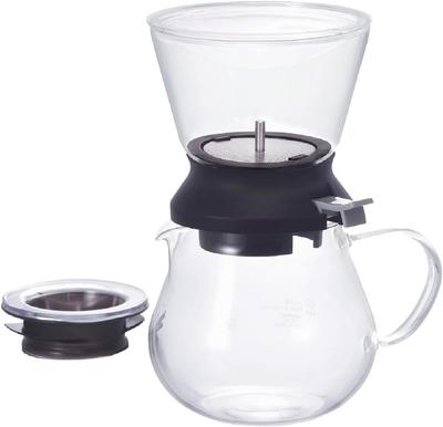 Hario Cafetera de té 350ml Set Negro Tdr 5012b Largo 35