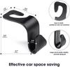 1/2/4PCS Hooks for Bags Car Clips Front Seat Headrest Organizer Holder Auto Fastener Hangers Car Storage Interior Accessories
