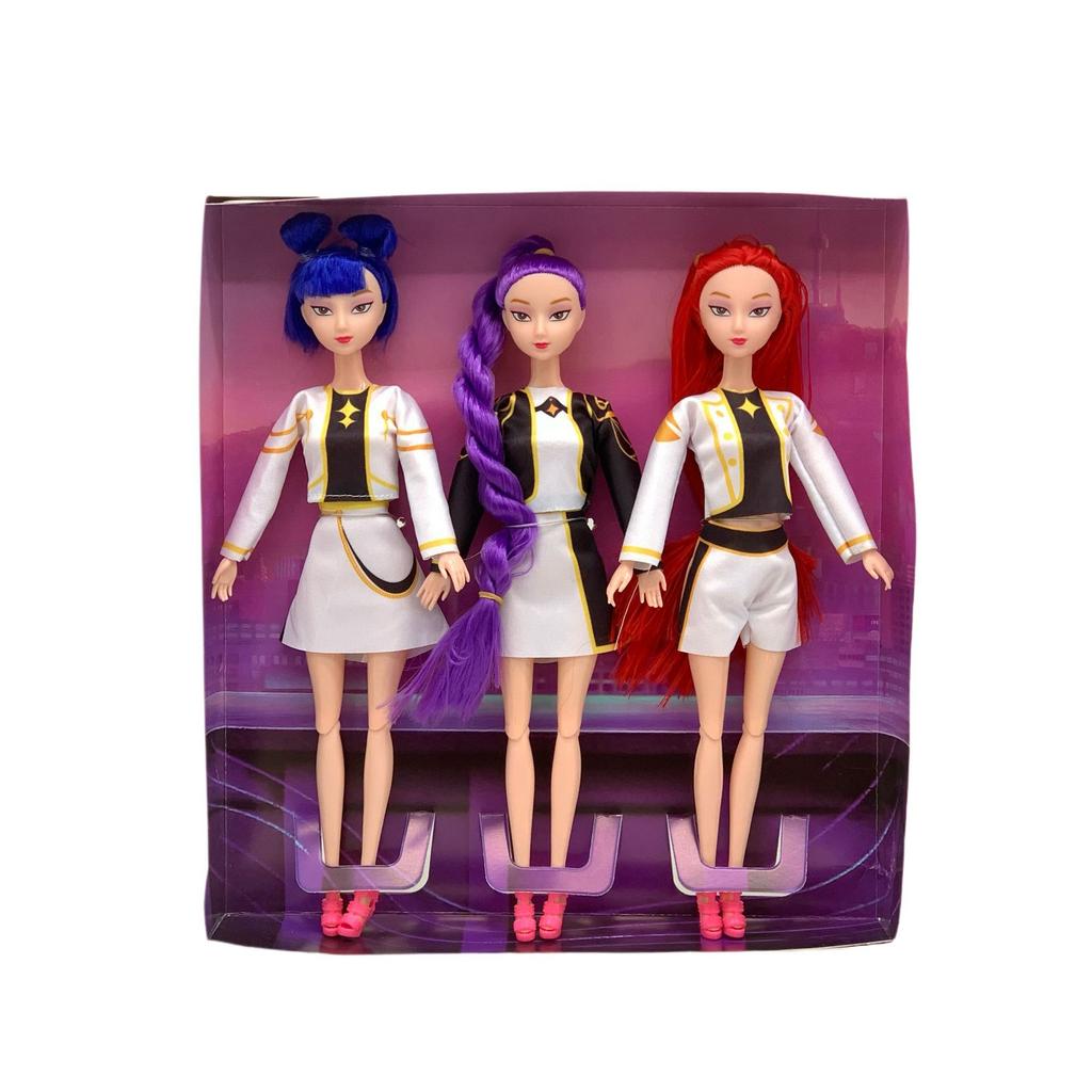 Anime Movie Cartoon Kpop Rumi Zoey Mira Hunters Garage Kit Action Figure Collection Model Toys