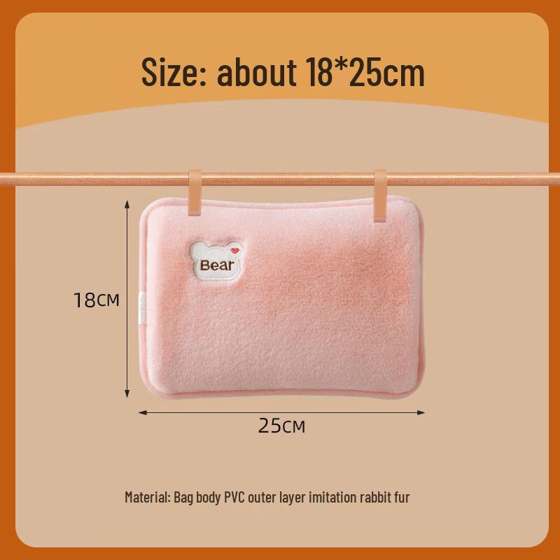 Cartoon Plush Rechargeable Hand Warmer