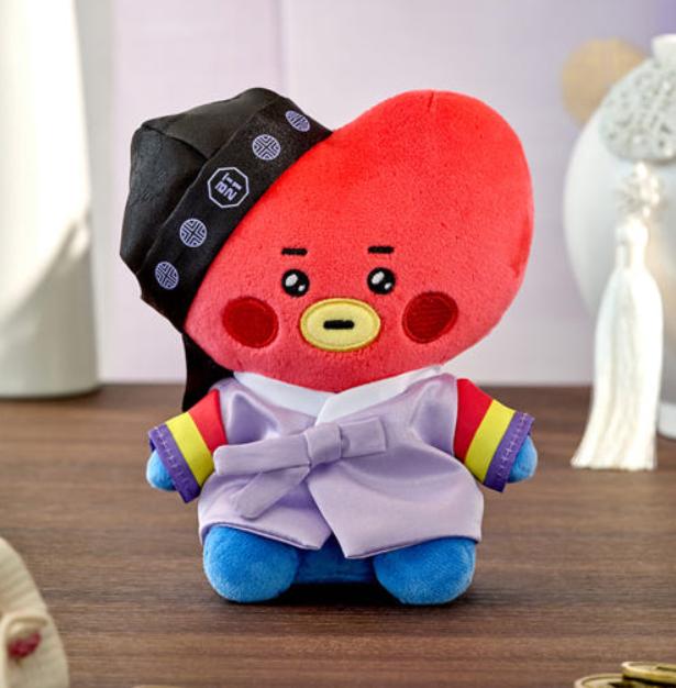 BT21 BABY Premium K Edition Sitting Plush – COOKY, CHIMMY, MANG, SHOOKY, RJ, KOYA, TATA