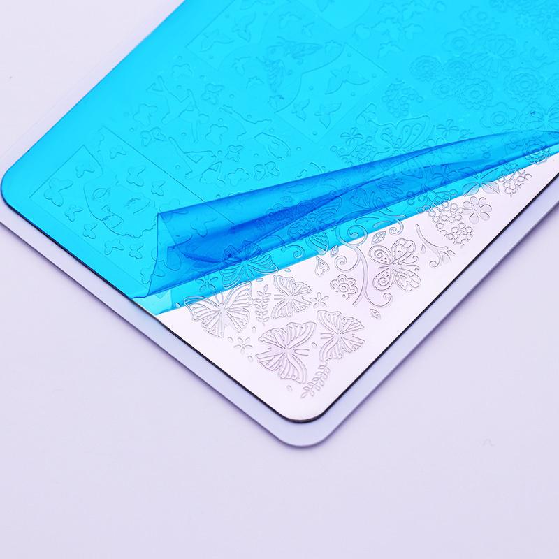 1 Pc BORN PRETTY Mandala Series Square Nail Stamping Template Floral Butterfly Elephant Pattern