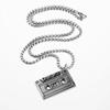 Band Titan Stahl Halskette Hip-Hop Pullover Kette Lange Anhänger Schmuck Herren Halskette Damen Halskette