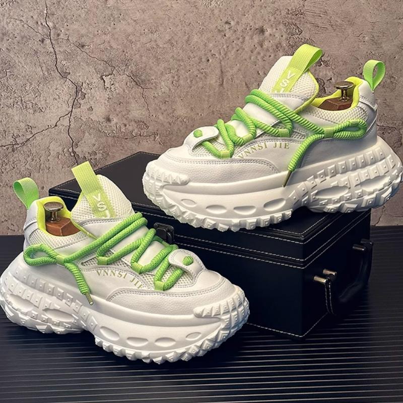 Fashion Summer New Thick-soled Breathable Dad Shoes, Men's Trendy and Versatile Casual Shoes, Men's Mesh Sports Shoes   B36