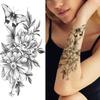 Adesivi per tatuaggi simbolo infinito per donne Versetto femminile Farfalla ECG Croce Tatuaggi temporanei infiniti Tatoo finto impermeabile