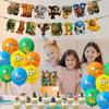 Theme Birthday Party Decoration Children's Birthday Flag Cake Inserted Pendant Party Layout