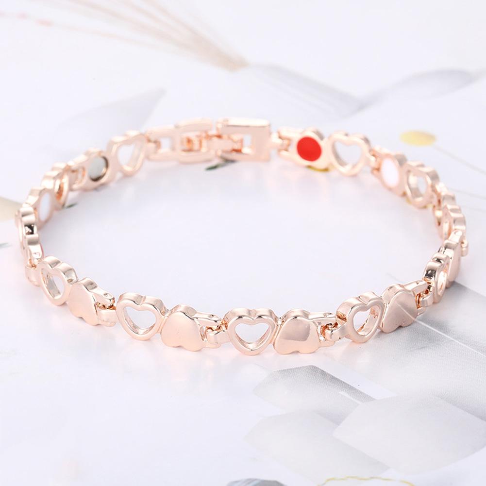 Women Bracelet Heart Shape Magnetic Bracelet Jewelry Gifts