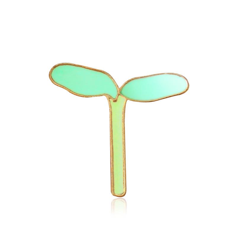 Adorable Green Sprout Brooch: Fresh, Fashionable, and Versatile